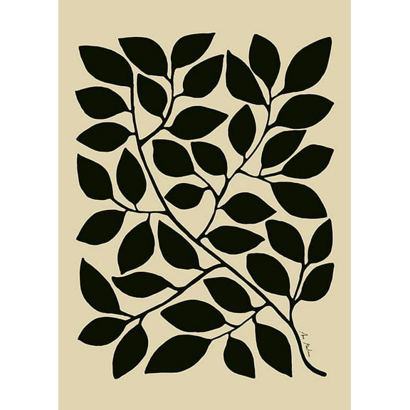 Black Branch Print Wall Art, Modern Wall Decor For Living Room Bedroom, 8x12 UNFRAMED
