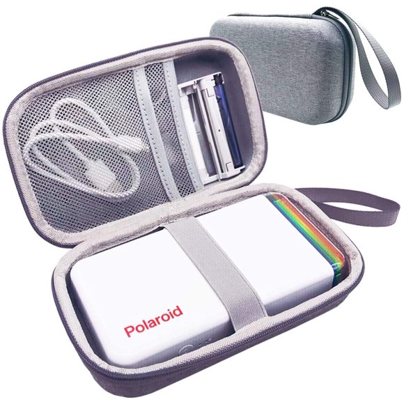 Travel Carrying Case for Polaroid Hi-Print-Bluetooth Connected 2x3 Pocket Photo Printer, Hard Shell Carrier
