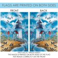 thumbnail image 4 of Toland Home Garden Lighthouse Point Beach Lighthouse Flag Double Sided 12x18 Inch, 4 of 5