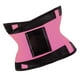 thumbnail image 3 of Cinturón de entrenamiento de cintura de malla para pérdida de peso, corsé moldeador de cintura adelgazante Rosa 2XL, 3 of 8