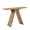 Natural Wood, variant on NYEESS 43.4 Inch Narrow Console Table, Wood Grain Entryway Sofa Table with V-Shaped Base for Hallway, Living Room, Behind Couch