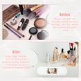 thumbnail image 7 of Unique Bargains Silicone Makeup Brush Holder Travel Essentials Makeup Brush Organizer White, 7 of 7