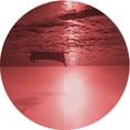 thumbnail image 1 of Ahgly Company Tapis Rond Lavable en Machine Intérieur Transitionnel Rouge, 8 Pieds Rond, 1 of 7