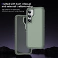 thumbnail image 2 of JTCASES for Samsung Galaxy S24 Case, Rugged PC Anti-slip Design, Double-Layer Shockproof Frame Heavy Duty Protective Shell for Samsung Galaxy S24(6.2" 2024) Drop Resistant Slim Fit, Green, 2 of 7