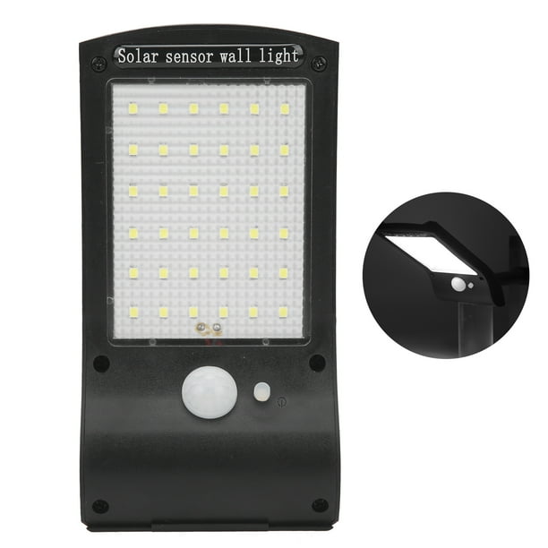Accesorio De Luz Solar Con Sensor De Movimiento Para Exteriores, Luz Solar De Pared De 36LED, Para Garaje Y Jardín