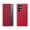 Red, variant on for Samsung Galaxy S26 Ultra Smart Case, PU Leather Texture Flip Cover Smart View Window, Shockproof Protective Durable Anti-Scratch Kickstand Phone Case, Silver