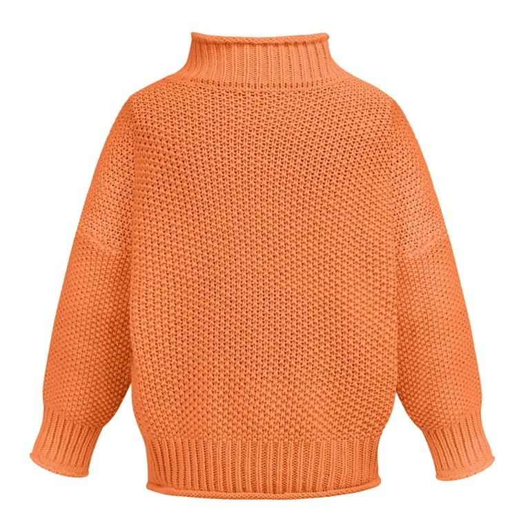 Orange tunic sweater online