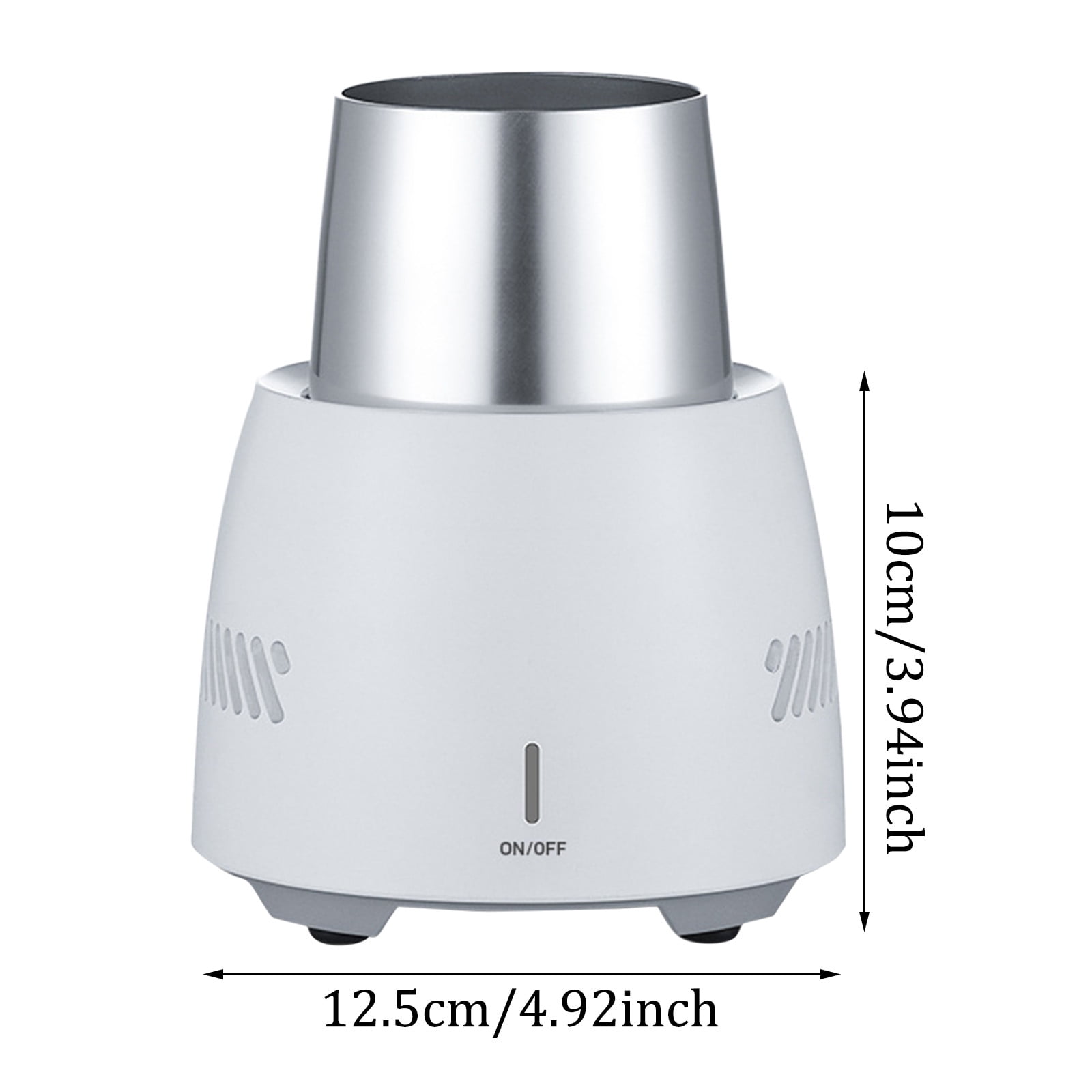 LHWEN Portable Mini Refrigerator Electric Drink Cooler Quick Cup Home Cold Drink Machine Small Appliance Kettle Instant Silent Energy Saving Suitable for Bars Cafes Restaurants Parties Buffets Easy