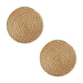 thumbnail image 1 of Oleegame 2PC Placemat Linen Insulation Mat Table Placemat Home MugIt Is Suitable For Hot Plates POTS And Pans, 1 of 4