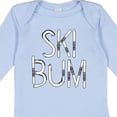 thumbnail image 4 of Inktastic Ski Bum Boys or Girls Long Sleeve Baby Bodysuit, 4 of 5