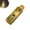 Tea color, variant on Battery-Free Hand Crank Flashlight, Supercapacitor Emergency Light, IP65 Waterproof EDC Survival Tool