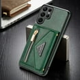 thumbnail image 6 of Galaxy S22 Ultra Wallet Case, Soft PU Leather Kickstand Card Slots Holder Flip Folio Case Durable Shockproof Cover for Samsung Galaxy S22 Ultra 5G 6.8 inch 2022,Green, 6 of 7