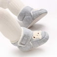 thumbnail image 7 of Glisme Winter Baby Shoes Soft Soled Boots For Boys And Girls Snow Boots Newborn Walking Shoes Versatile Grey Boots Size 1-8 Months, 7 of 7