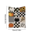 thumbnail image 3 of ShengapQ Cute Fall Blanket, Cozy Flannel Nap Blanket, Lightweight Heat Retaining Throw Blanket for Home Decor, Perfect for Autumn and Thanksgiving, Soft and Portable Blanket, 39×28in, 3 of 6