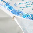 thumbnail image 4 of Castle Fairy Thin Line Underwater Reef Tile Twin Duvet Cover,School Fish Starfish Coral Seamless Twin Bedding,Sky White,Grey Reversible,2pcs,No Comforter,1 Duvet Cover and 1 Pillowcase, 4 of 6
