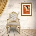 thumbnail image 3 of Vintage Apple Collection 14x18 Gold Ornate Wood Framed with Double Matting Museum Art Print Titled - Russian Racing, 3 of 4