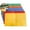 As shown, variant on Dvruxg 2 Pocket Folders with Prongs, Heavyweight, Letter Size Poly Folders, 6 Pack, with 3 Metal Prongs Fastener Clips