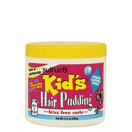 [SULFUR8] KID'S MILK & HONEY HAIR PUDDING FRIZZ FREE CURLS 14.4OZ