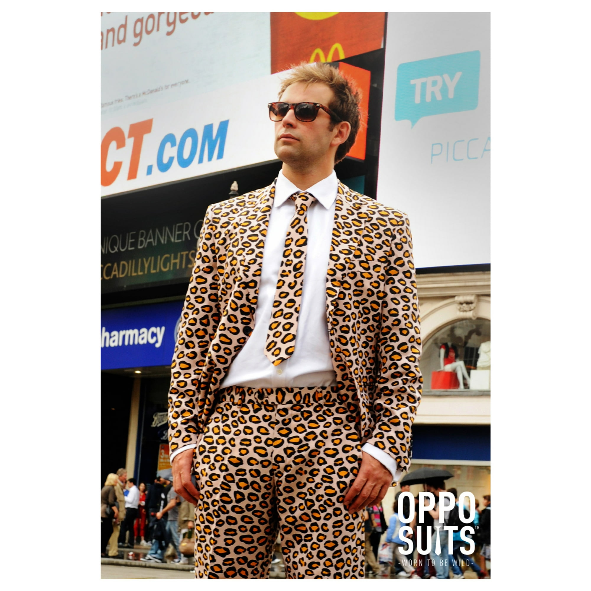 Men's OppoSuits Jaguar Print Suit