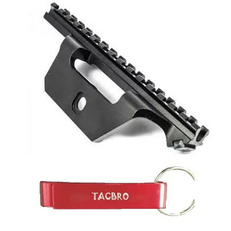 TACBRO See-Thru Scope Mount for M1A/M14 with One Free TACBRO Aluminum Opener(Randomly Selected