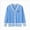 A72-Sky Blue, variant on Toddler Boys V-Neck Button-Up Cardigan Sweater, Contrast Hem Knit Coat, School Casual Outwear 3-4 Years