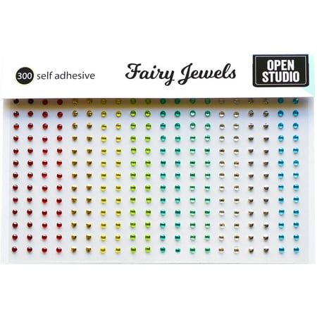 UPC: 0873980155257 | Memory Box Self-Adhesive Fairy Jewels 300/Pkg-Christmas