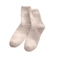 thumbnail image 2 of Hauaitttt Thermal Knee High Socks Cozy Lined Winter Stockings for Warmth and Comfort Soft Fuzzy Sleeping Floor Socks for Cold Weather Indoor and Outdoor Use Woman Stockings plus Size Car Outfits, 2 of 3