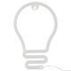 thumbnail image 4 of Luz de neón, forma de bombilla Luz de neón Lámpara de pared Lámpara de neón Rendimiento sólido, 4 of 8