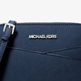 thumbnail image 3 of Michael Kors Womens Jet Set Travel Medium Saffiano Leather Dome Crossbody Bag 35T2STVC6T-406, 3 of 7