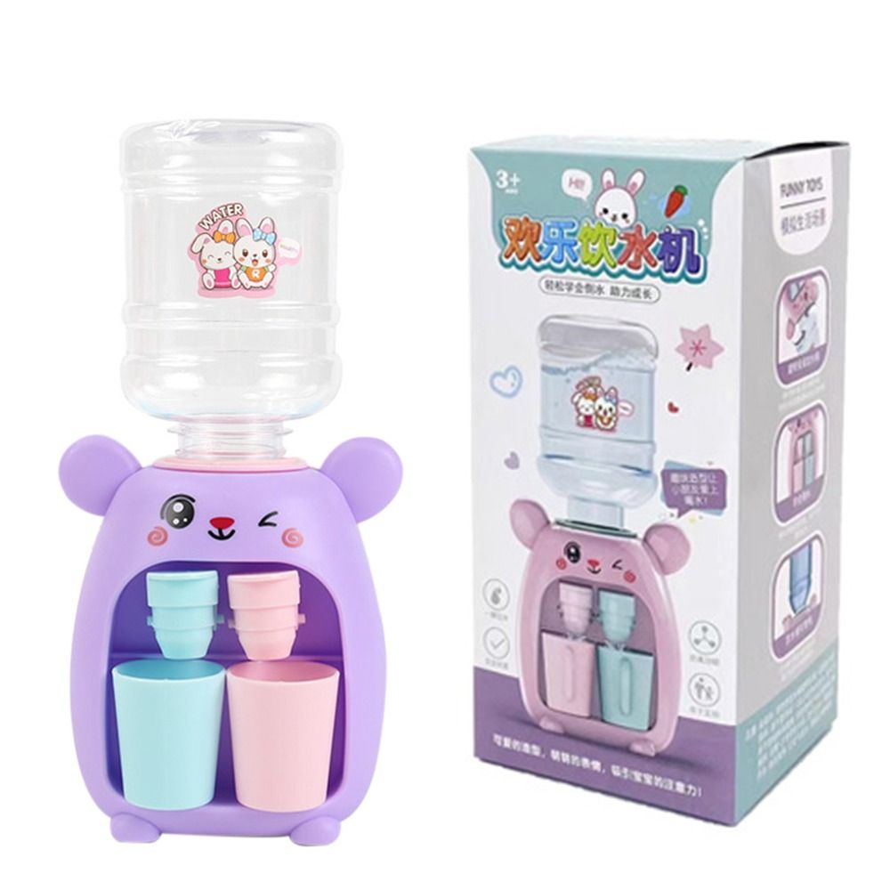 Kitchen Mini Drinking Fountain Toy Water Juice Milk Cold/Warm Drink