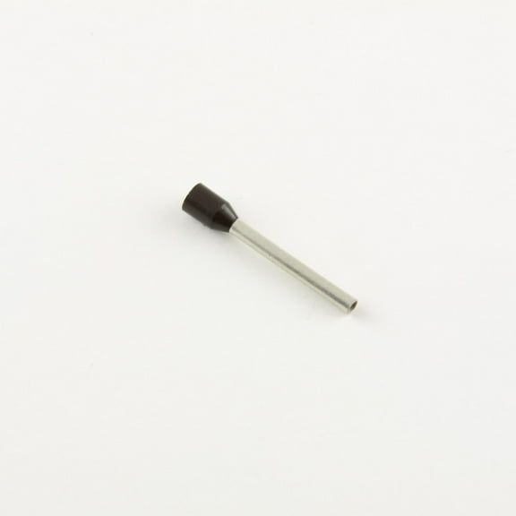 16 Ga. Black Insulated Ferrules, 0.71" Pin Lg. - (pack of 100)