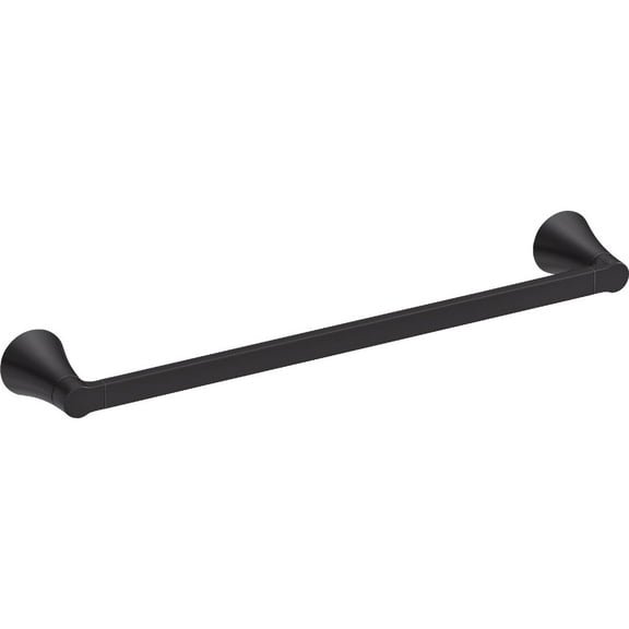 Moen Mikah 24 In. Matte Black Towel Bar Y0724BL