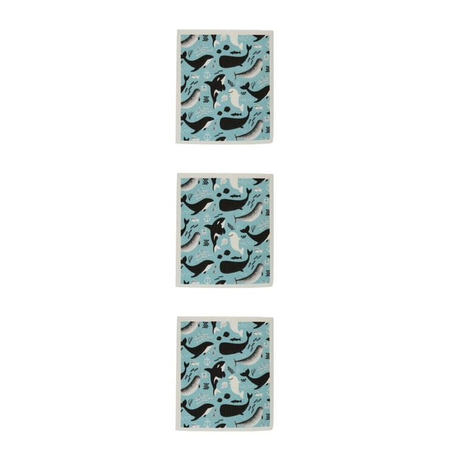 Matsuzay Paño de limpieza de cocina Platos cuadrados Trapo de Vajilla Herramienta de limpieza Utensilios de cocina Paños de platos con Type1 NO1