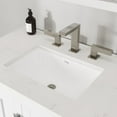 thumbnail image 4 of Eviva Hampton 36 in. White Single Sink Bath Vanity with Carrara Quartz Top and Undermount Porcelain Sink, 4 of 11