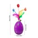 thumbnail image 3 of Vaso de juguete de Pascua para gatos | Juguete interactivo para mascotas | Plástico multicolor | Diseño estable y antivuelco | Estimula el instinto de caza | Tamaño compacto de 18 cm | Decoraci, 3 of 5
