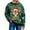 Dark Green, variant on Unisex Ugly Christmas Sweater for Men Women Xmas Holiday Party Funny Print Knit Pullover,Dark Green,M