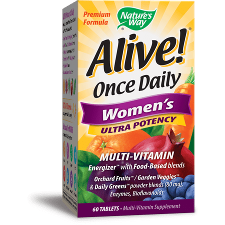 Natures Way Alive! Once Daily Womens Ultra Potency Tablets 60