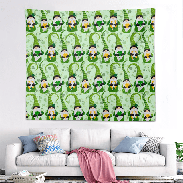 St. Patrick's Day Photo Backdrop – 10x6.5ft Spring Background With Wood Door & Balloons For Baby Showers, Kids Photos