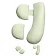 thumbnail image 1 of HIDETEX Soft Pregnancy Pillow with Detachable Cover - Body and Maternity Pillow for Nursing, Breastfeeding - Supportive and Comfortable, 1 of 8