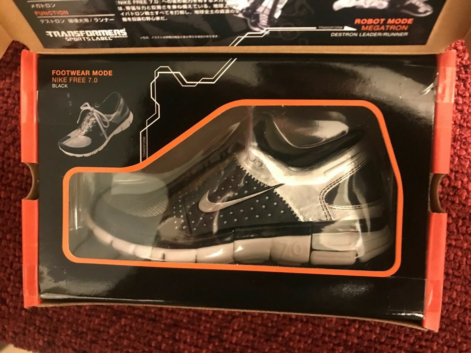 Transformers Nike Megatron Transforming Sneakers Toy, Size 7.0