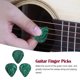 thumbnail image 5 of Eigraketly 3 Pieces Fingers Picks Wear-Resistant Malachite Parts Musical Thickness Pick Acoustic Ukulele Mandolin Accessory Smooth Bass Type2 NO2, 5 of 6