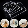 thumbnail image 4 of Transparent Acrylic Photo Frame Magnetic Poster Display Stand, 4 of 8
