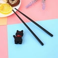 thumbnail image 5 of Children Caimao Doll Kids Helper Flatware Cute Cat Practice chopsticks Training Chopsticks WHITE, 5 of 8