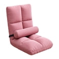 thumbnail image 1 of Silla suelo con respaldo, sofá, sillón suelo, sofá para dormitorio, suave para adultos y niños, apartamento, para ver la televisión, sillón Rosa, 1 of 8
