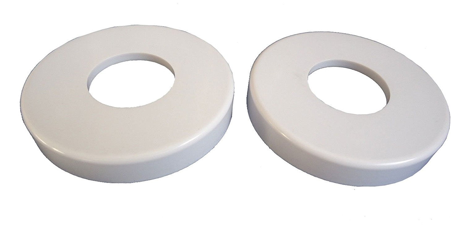 PoolSupplyTown 2 Pack Pool & Spa Ladder, Hand Rail Escutcheon Plate