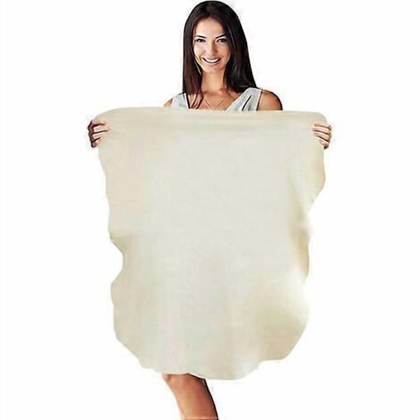 Chamois Car Cloths, Natural Chamois Skin, Super Absorbent Auto Car Wash Towel, 60cmx80cm