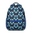 thumbnail image 1 of Retro Daisy Floral School Backpack - Waterproof Stylish Backpack for Teens, 1 of 4