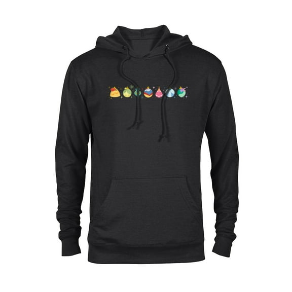 Disney Princess Holiday Enchanted Christmas Ornaments - Pullover Hoodie for Adults - Customized-Black