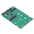 thumbnail image 1 of M.2 NGFF To  Adapter, 6Gbps Durable Stable MSATA SSD To  Converter PCIE M.2 Protocol  For Hard Disk For M.2 NGFF SSD, 1 of 8