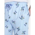 thumbnail image 4 of Lilo and Stitch Men's & Big Men's Graphic Lounge Pants, 25'' Inseam, Sizes S-2XL, 4 of 5